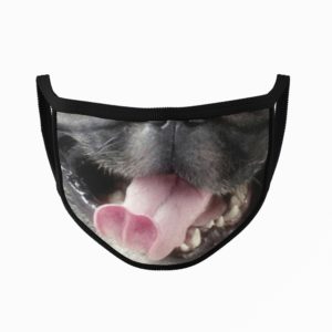 Dog Tongue Halloween Face Mask