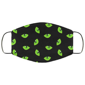 Black Cat Eyes Halloween Face Mask – Trick or Treat Mask