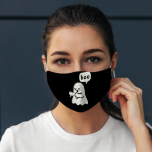 Ghost Of Disapproval Boo Face Mask