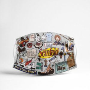 Seinfeld Seinfeld Restaurant Face Mask Seinfeld TV Show Face Mask