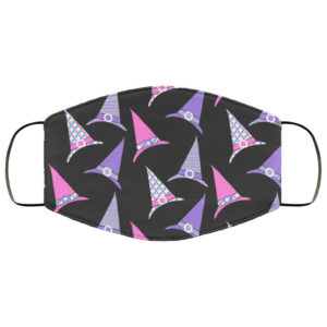 Witch Hat Halloween Face Mask – Trick or Treat Mask