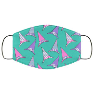 Cute Witch Hats Halloween Face Mask – Trick or Treat Mask