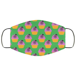 Halloween Cupcakes Face Mask – Trick or Treat Mask