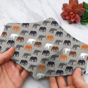 Elephant small elephan Face mask