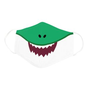 Funny Shark Family Cartoon Daddy Shark Doo Doo Doo Face Mask