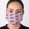Pride Equal Humanity Love is Love LGBT Rainbow Face Mask