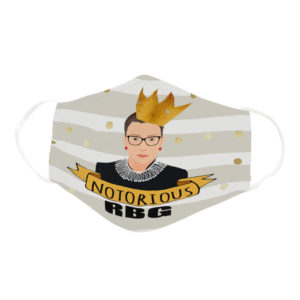 Notorious Ruth Bader Ginsburg RBG Supreme Court Justice Face Mask