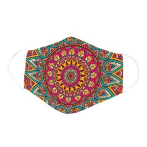 Beautiful Spiritual Mandala Design Yoga Lover Gift Face Mask