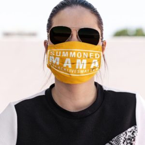 Wall of Moms Black Lives Matter Face Mask