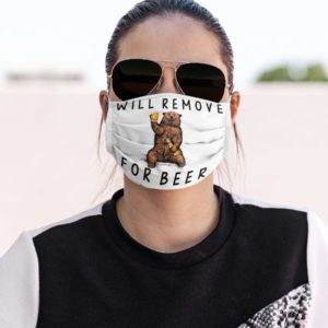 Camping Drinking Beer Mask Will Remove For Beer Face Mask