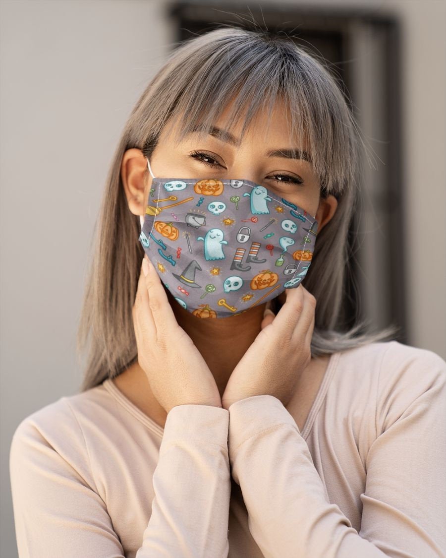 Pumpkin Halloween Face Mask Pumpkin Halloween Face Mask