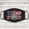 Trump 2020 No Bullsht Face Mask