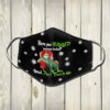 Green Mask Super Hero Comendy Humor Character Face Mask