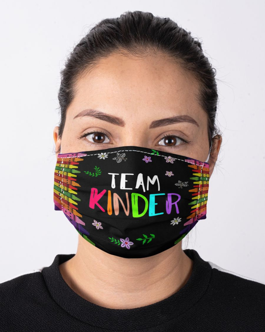 Back To School Team Kinder Mask Back To School Team Kinder Mask