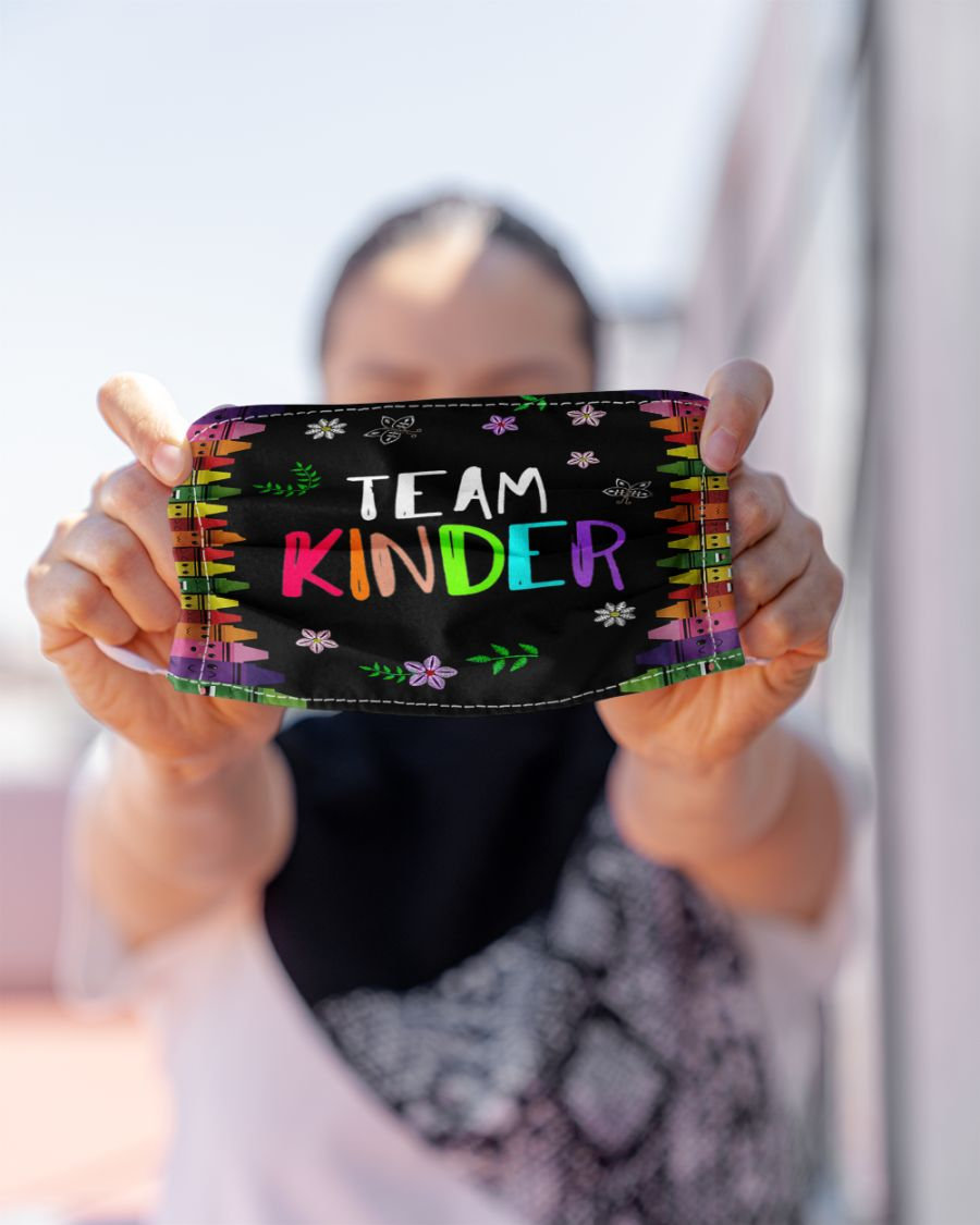 Back To School Team Kinder Mask Back To School Team Kinder Mask