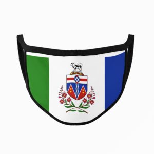 Yukon Flag Mouth Face Mask
