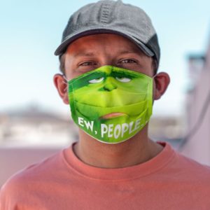 The Grinch Mr Grinch Ew People Face Mask