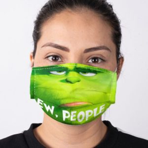 The Grinch Mr Grinch Ew People Face Mask
