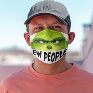 The Grinch Ew People Face Mask