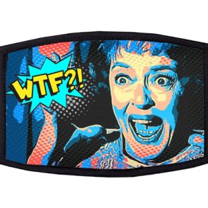 WTF Pop Art Face Mask