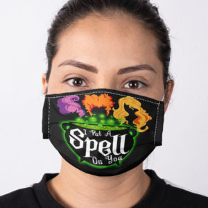Sanderson Sisters Inspired Mask Hocus Pocus Face Mask Witches I Put A Spell On You Face Mask