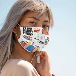 The Big Bang Theory Knock Knock Penny Face Mask