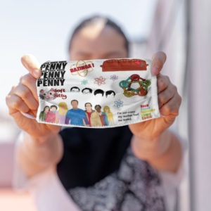 The Big Bang Theory Knock Knock Penny Face Mask