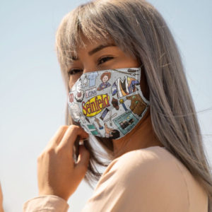 Seinfeld Seinfeld Restaurant Face Mask Seinfeld TV Show Face Mask