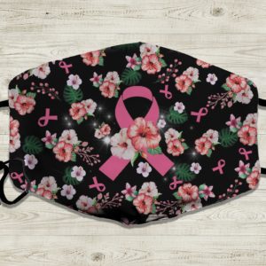 Cancer Flower Diabetic Awareness Face Mask