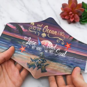 Turtle to the ocsen beautiful face mask