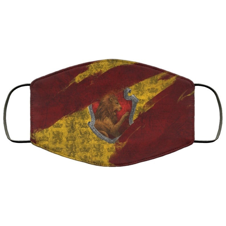 Gryffindor Hogwarts Harry Potter Face Mask