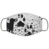 Cat halloween face mask