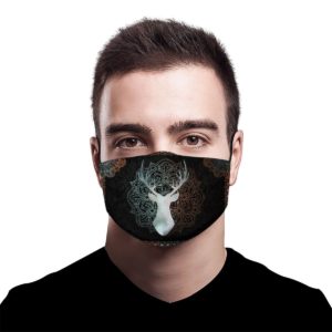 Hunting deer face mask