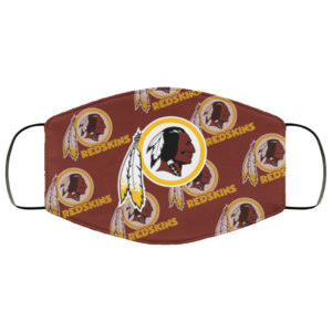 New Fan’s Washington Redskins Cloth Reusable Face Mask