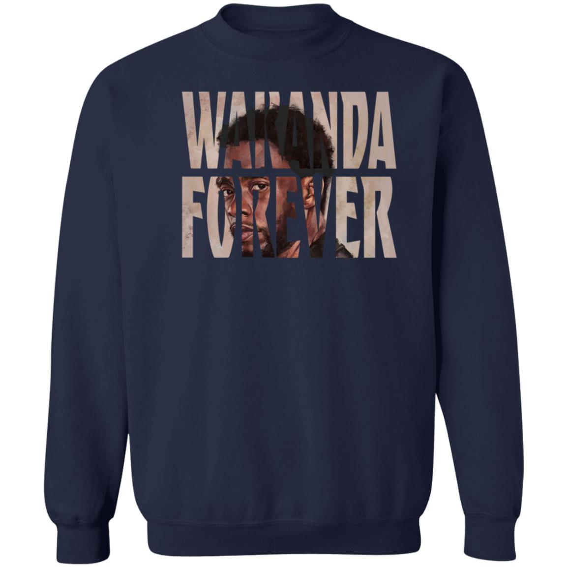 RIP Chadwick Boseman Wakanda Forever Black Panther T-shirt RIP Chadwick Boseman Wakanda Forever Black Panther T-shirt
