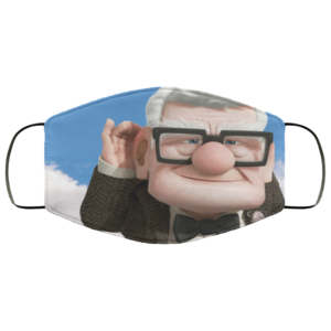 Cartoon Film Carl Fredricksen Face Mask Washable Reusable