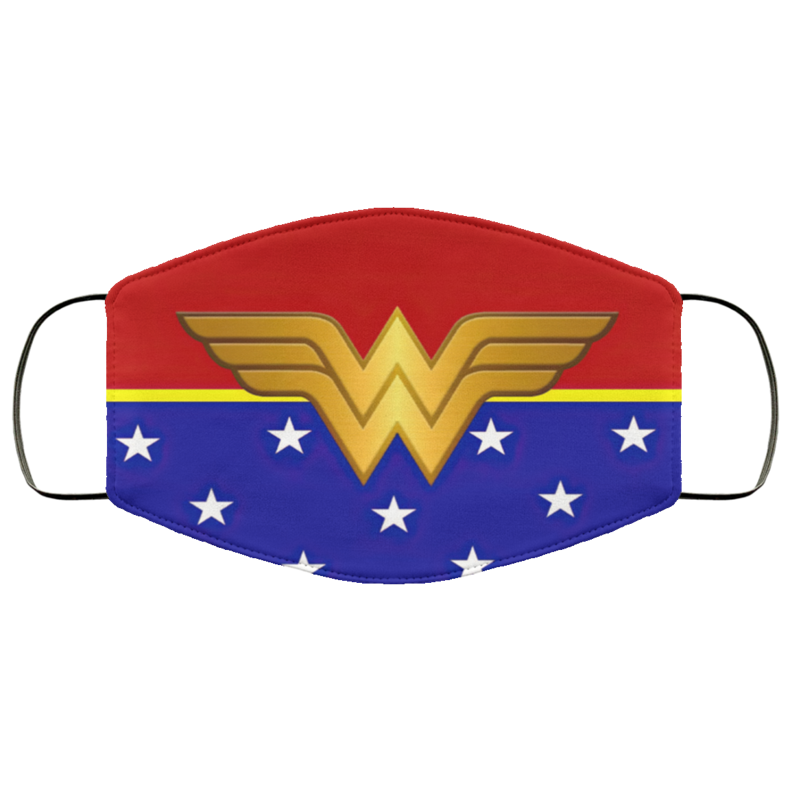 Wonder Woman Face Mask Reusable Wonder Woman Face Mask Reusable
