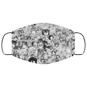 Cute Anime Girl Funny Face Mask Face Mask