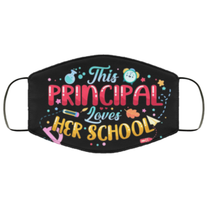This Principal Loves Her School Teacher Mask Face Mask