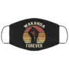 Wakanda Panthers face mask washable reusable