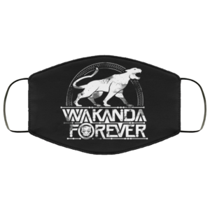 Wakanda Forever Black Panther 2020 face mask