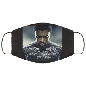 Wakanda chadwick Rest in Paradise face mask