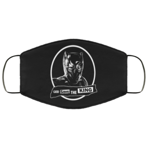 God Save The King Wakanda Forever 2020 face mask