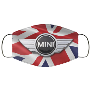 Mini Cooper Union Jack Mask Face Mask Automotive