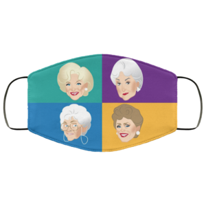 Golden girls Pals Confidants Washable Reusable Face Mask Adult