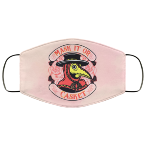 Mask It Or Casket Face Mask Plague Doctor Mask