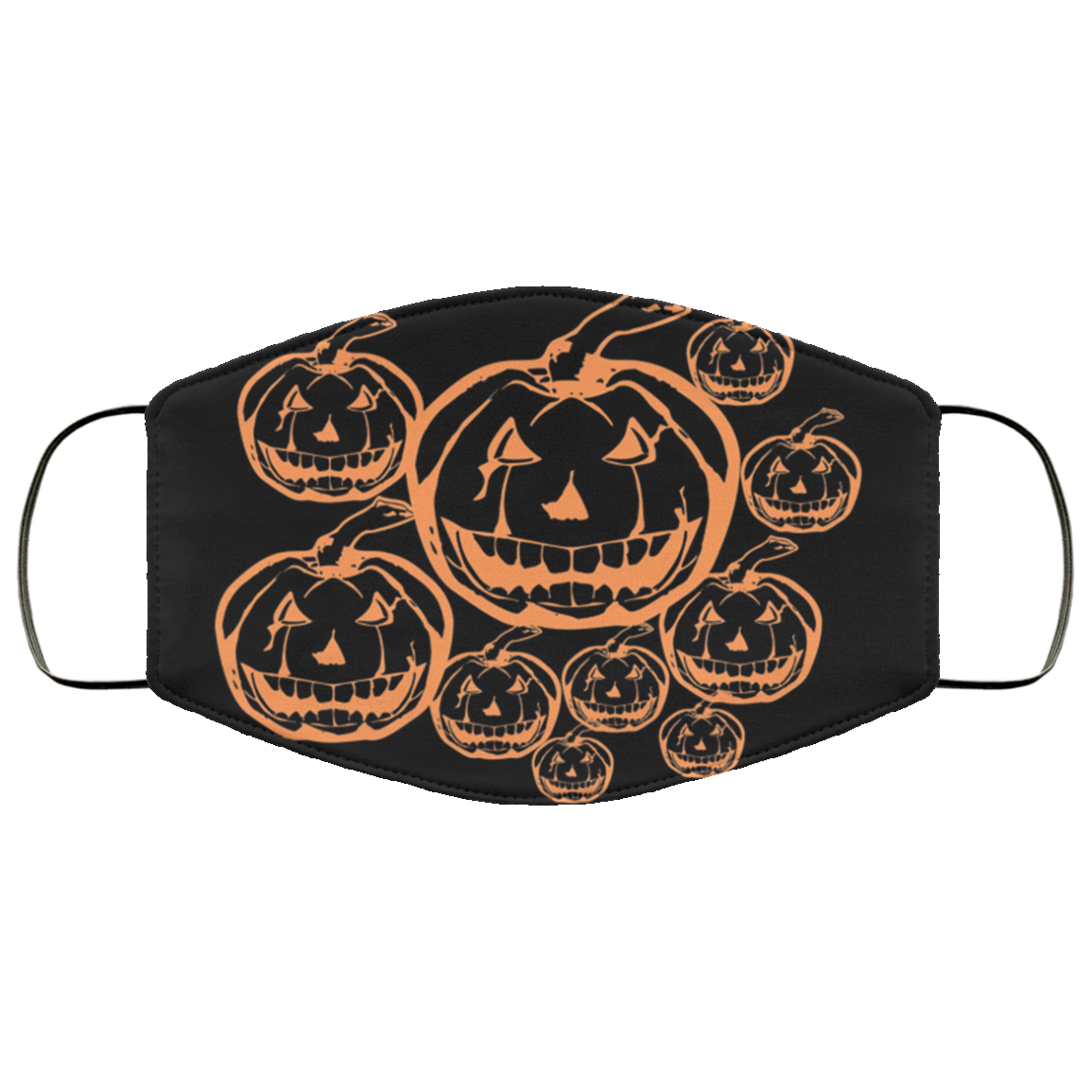 Halloween and Joy Pumpkin Face Mask Halloween and Joy Pumpkin Face Mask