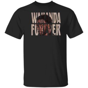 RIP Chadwick Boseman Wakanda Forever Black Panther T-shirt