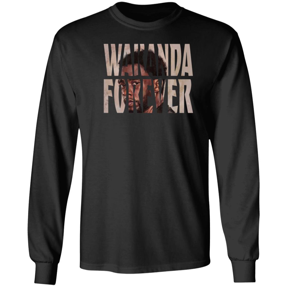 RIP Chadwick Boseman Wakanda Forever Black Panther T-shirt RIP Chadwick Boseman Wakanda Forever Black Panther T-shirt