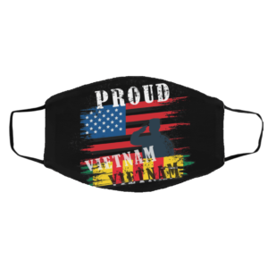 Proud Vietnam Veteran Face Mask